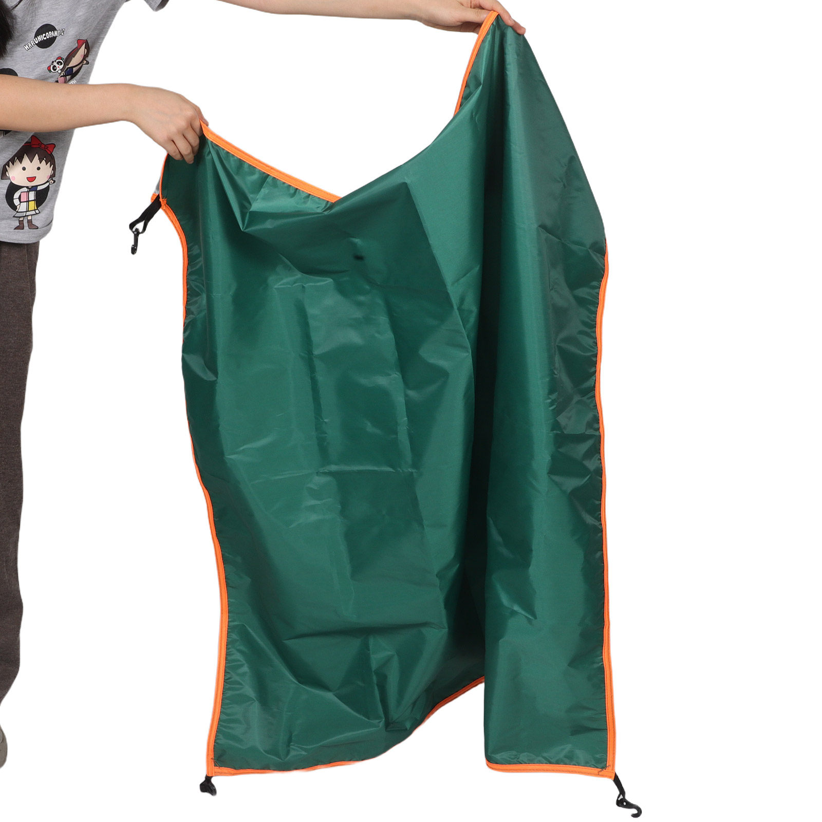 Hammock Rain Tarp - ผ้าคลุมเต็นท์ 110x110 ซม. ผ้าอ็อกซ์ฟอร์ดกันน้ำ สำหรับเต็นท์แคมป์ปิ้ง ชุดเปลญวน