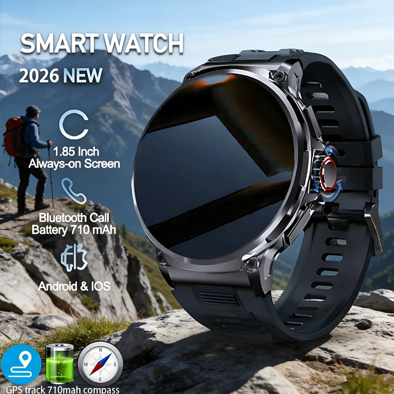 Outdoor Adventure Holidays - นาฬิกาสมาร์ทวอทช์สำหรับผู้ชาย รุ่น Hot Men Smart Watch