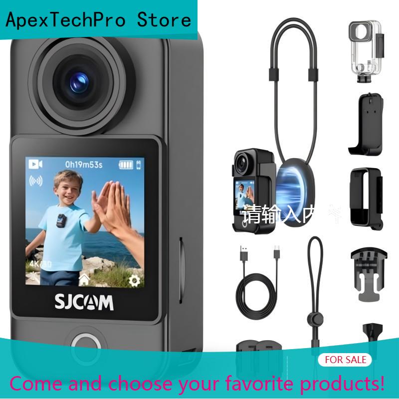 Outdoor Adventure Series - กล้องแอคชั่น ApexTPC400 Pocket SJCAM แบบสวมใส่ได้: คู่หูผจญภัยระดับ