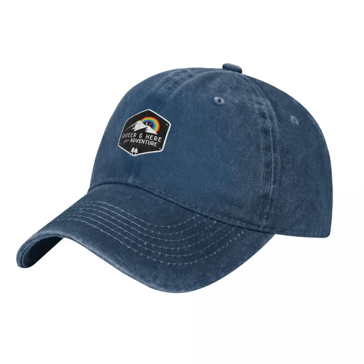 หมวกเบสบอล Queer & Here for Ad - Outdoor Adventure Outlet บทวิจารณ์และราคา