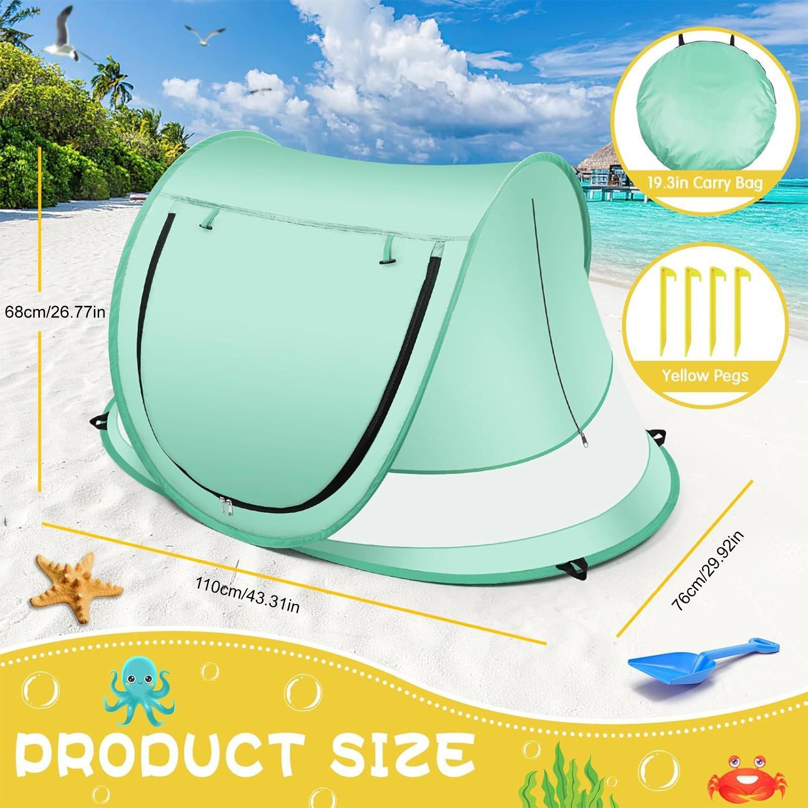 เด็กวัยหัดเดินเต็นท์ชายหาดกลาง - Outdoor Adventure Tent บทวิจารณ์และราคา