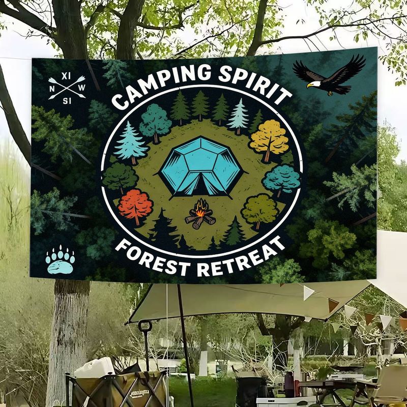 VIKAMA Camping Spirit Tapestry - Outdoor Adventure Retreats บทวิจารณ์และราคา