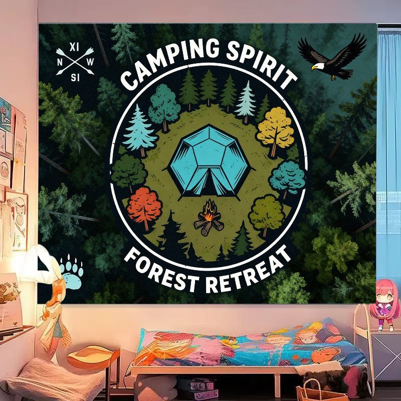 VIKAMA Camping Spirit Tapestry - Outdoor Adventure Retreats บทวิจารณ์และราคา