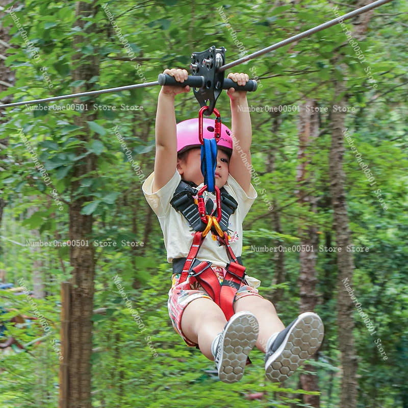 ชุดซิปไลน์สำหรับเด็ก สนามเด็กเ - Outdoor Adventure Ziplines & Waterfall บทวิจารณ์และราคา