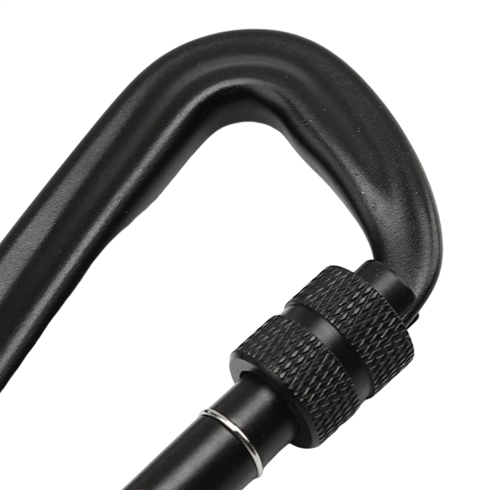 คาราไบเนอร์แบบล็อค 12kN สำหรับ - Carabiner Locking D บทวิจารณ์และราคา