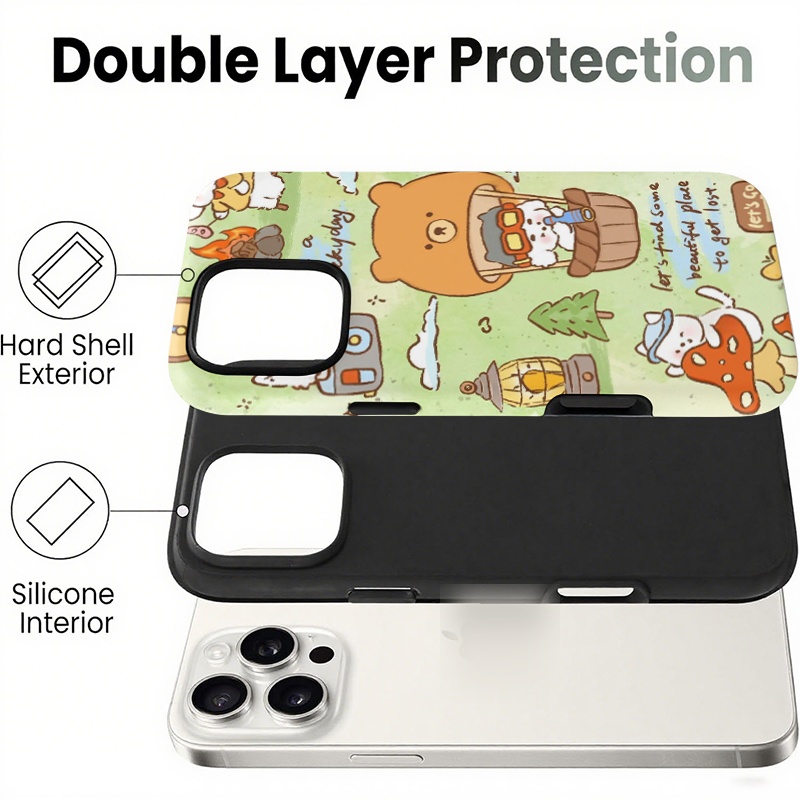 เคสโทรศัพท์ลายการ์ตูนสัตว์น่าร - Outdoor Adventure Series บทวิจารณ์และราคา