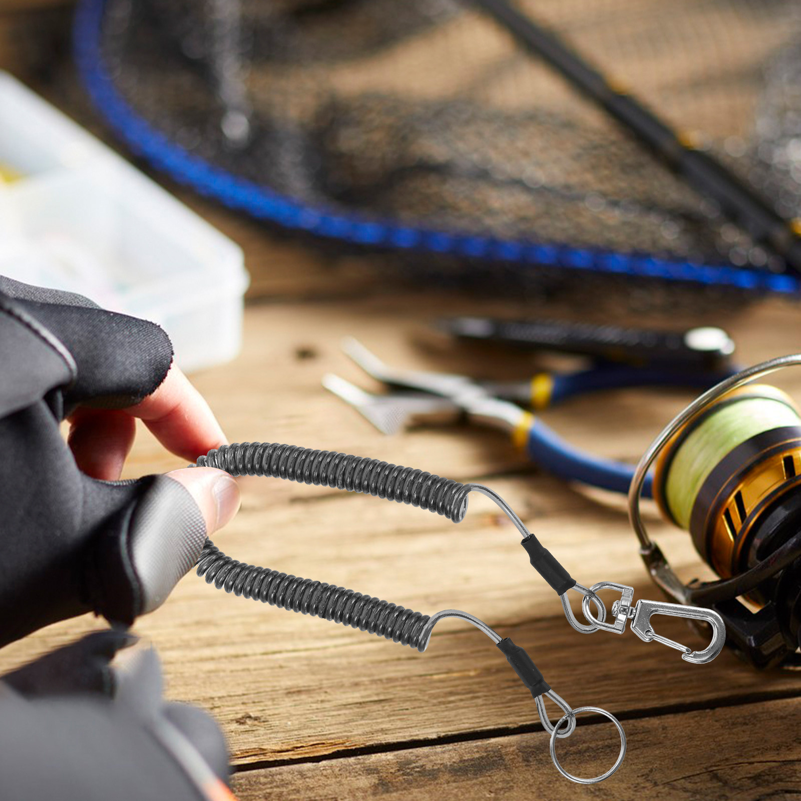 สายคล้องอุปกรณ์ตกปลาแบบยืดหยุ่ - Outdoor Adventure Kayak บทวิจารณ์และราคา