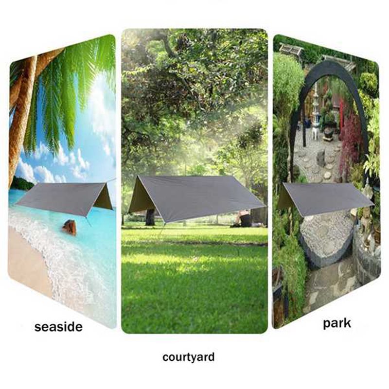 RTENTE-ผ้าใบกันน้ำสำหรับการเดิ - Hammock Rain Tarp บทวิจารณ์และราคา