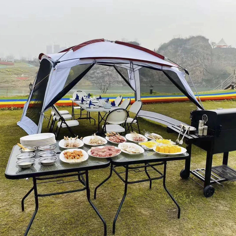 เต็นท์กันน้ำ กันยุง สำหรับกิจก - Outdoor Adventure Tent บทวิจารณ์และราคา