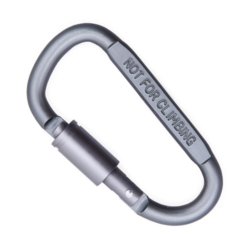 คลิปคาราบิเนอร์แบบล็อค D-ring  - Carabiner Locking D บทวิจารณ์และราคา