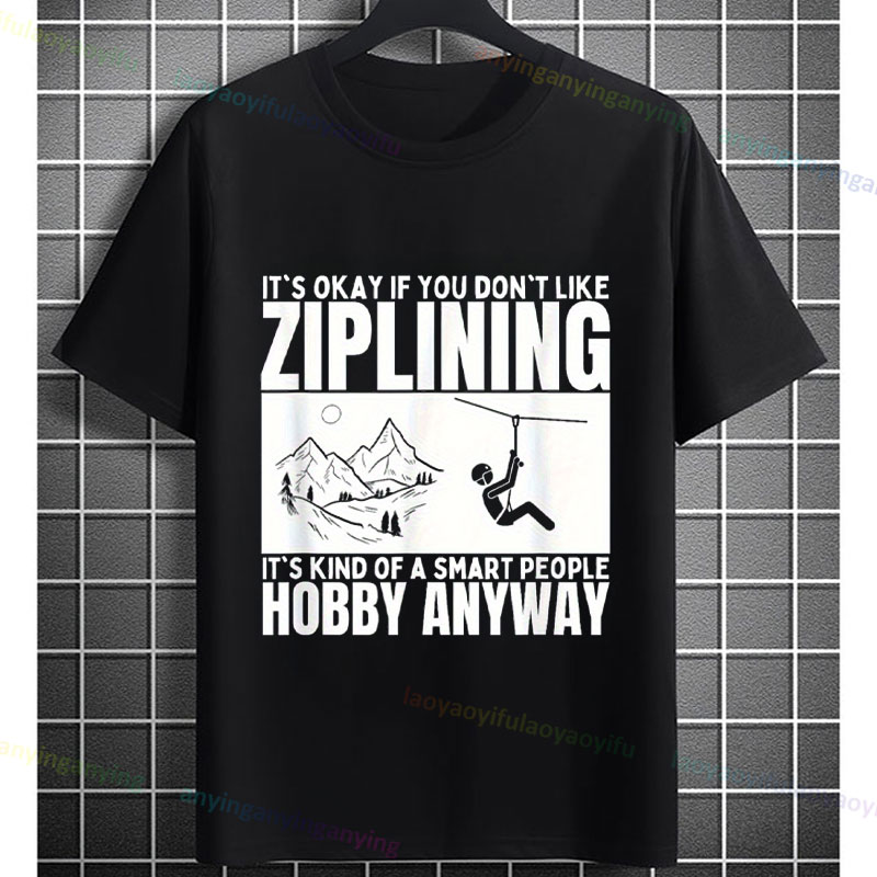 เสื้อยืดลายกราฟิกผจญภัยซิปไลน์ - Outdoor Adventure Ziplines & Waterfall บทวิจารณ์และราคา