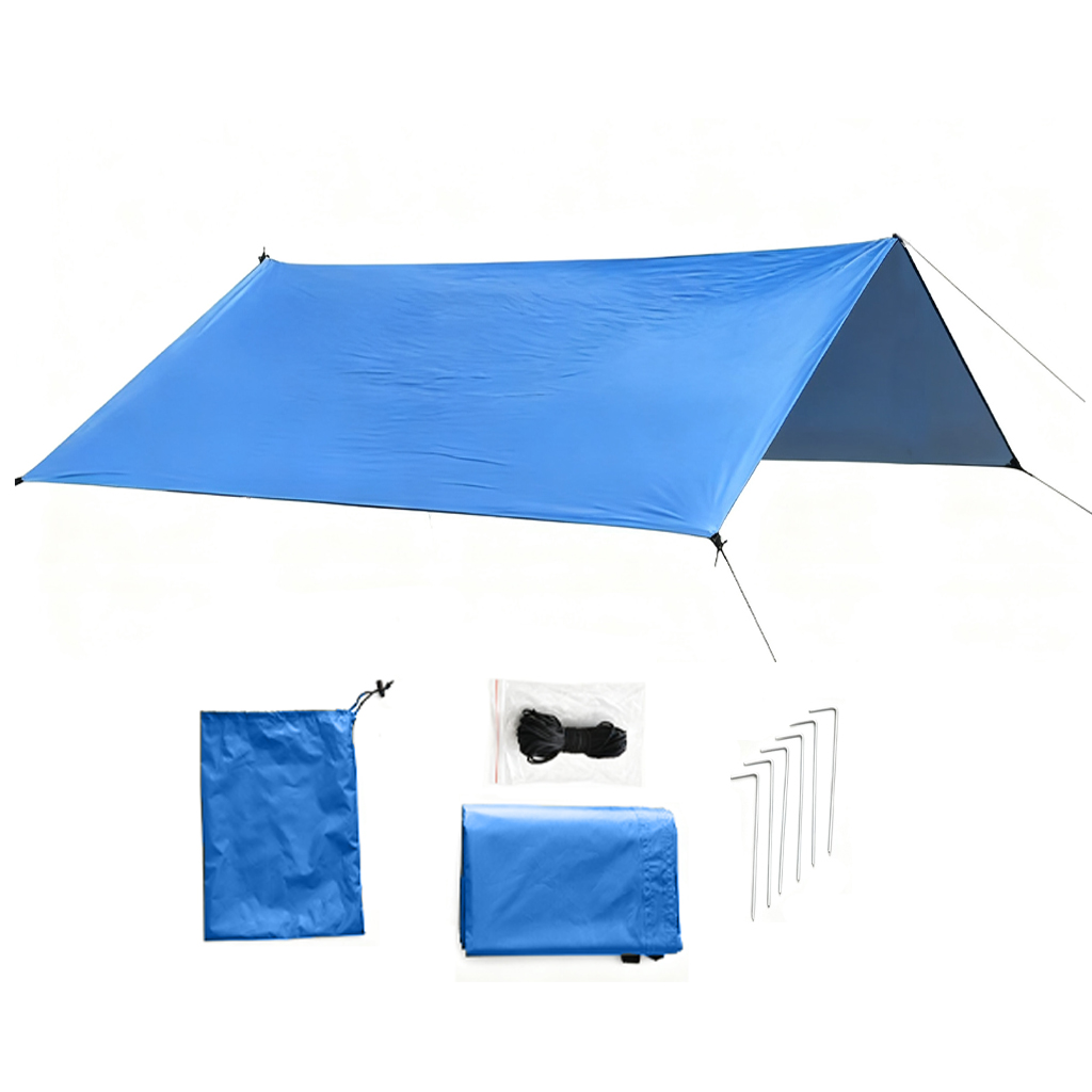 ผ้าใบกันน้ำ DANCHEL ขนาด 3x3 เ - Hammock Rain Tarp บทวิจารณ์และราคา