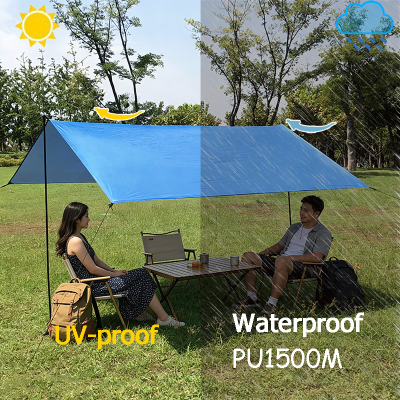 ผ้าใบกันน้ำ DANCHEL ขนาด 3x3 เ - Hammock Rain Tarp บทวิจารณ์และราคา