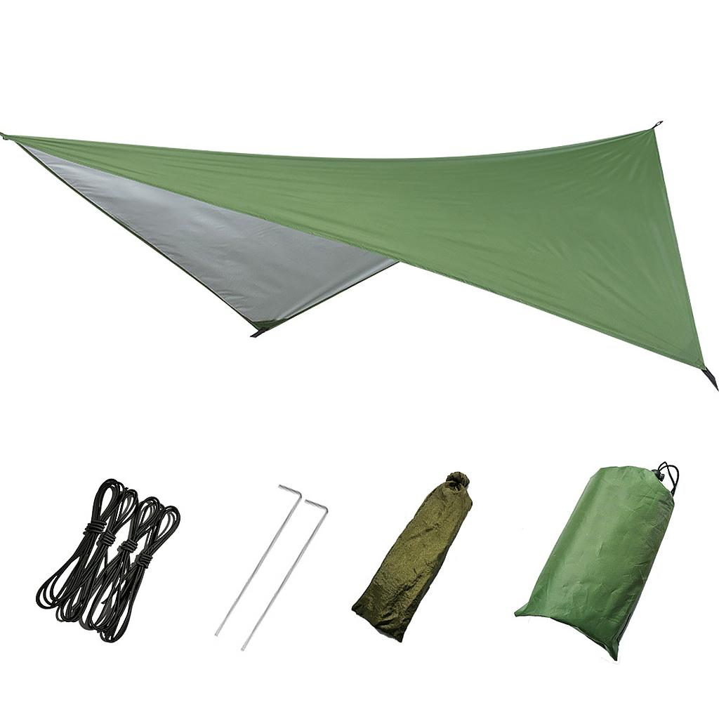 ผ้าใบกันน้ำสำหรับเปลญวน เต็นท์ - Hammock Rain Tarp บทวิจารณ์และราคา
