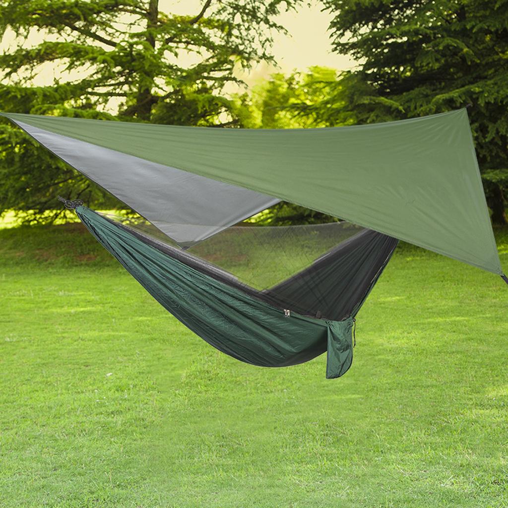 ผ้าใบกันน้ำสำหรับเปลญวน เต็นท์ - Hammock Rain Tarp บทวิจารณ์และราคา