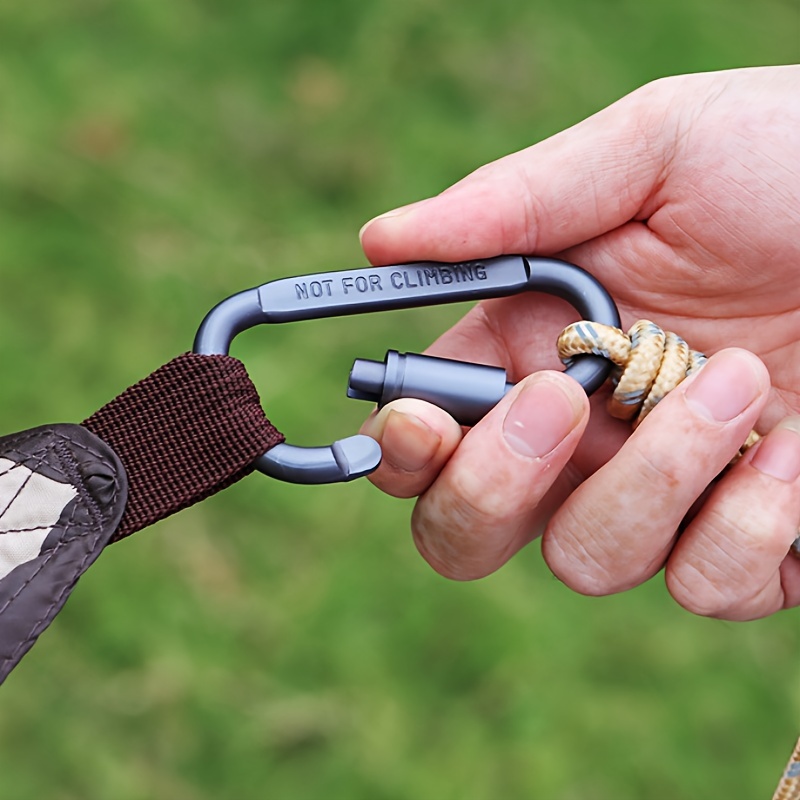 คาราไบเนอร์อะลูมิเนียมอัลลอย 1 - Carabiner Locking D บทวิจารณ์และราคา