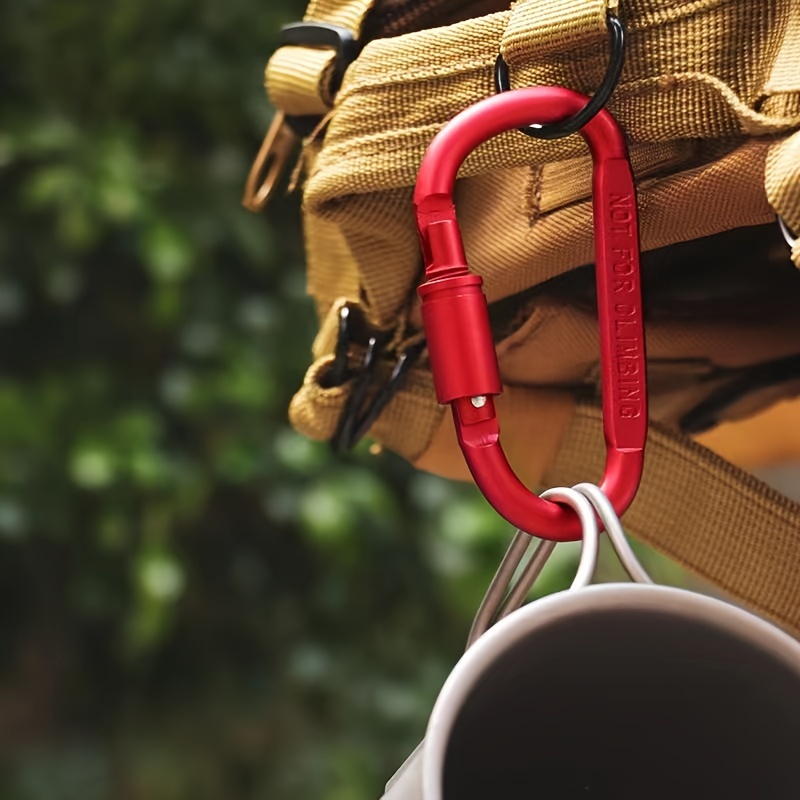 คาราไบเนอร์อะลูมิเนียมอัลลอย 1 - Carabiner Locking D บทวิจารณ์และราคา