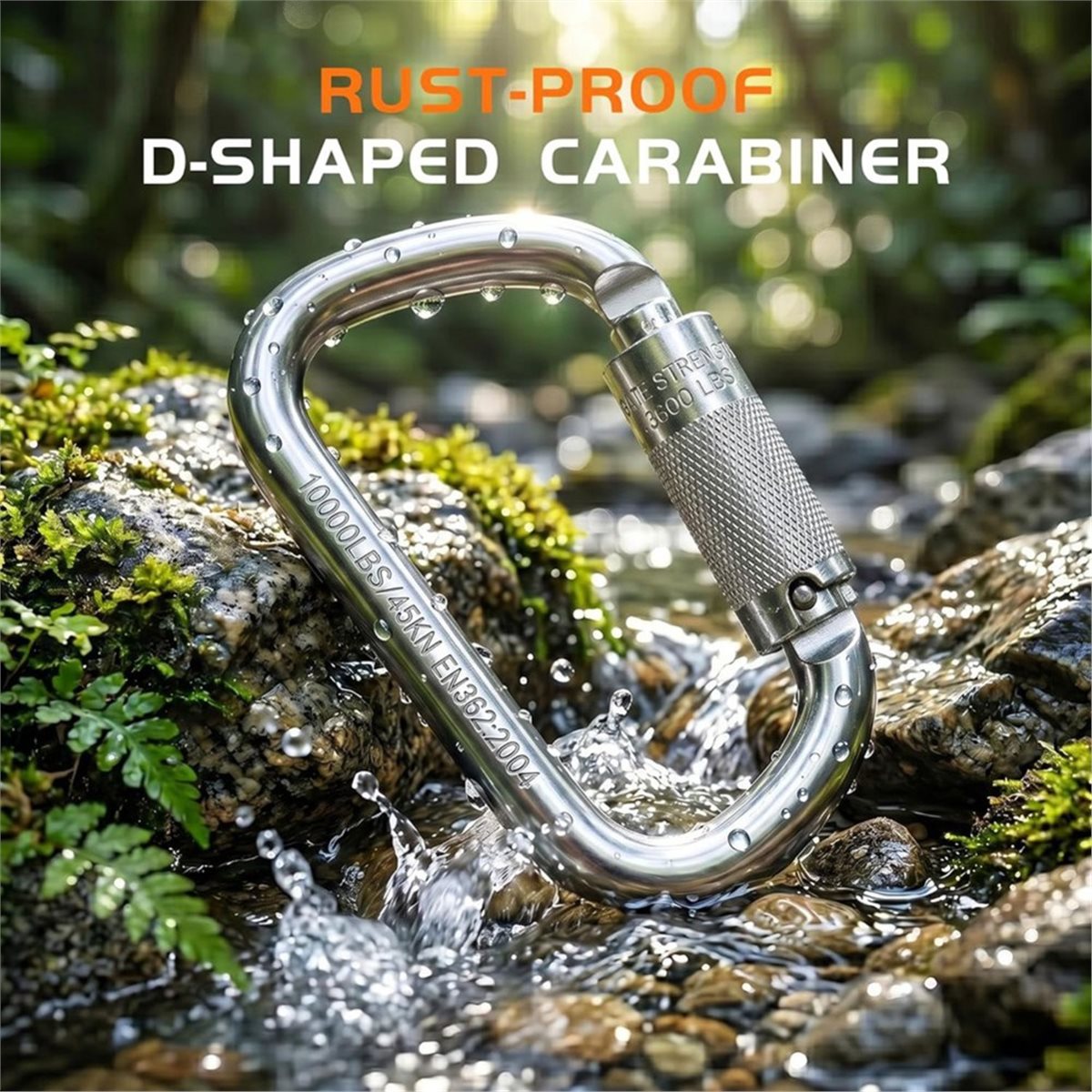 คาราไบเนอร์แบบล็อคอัตโนมัติ (A - Carabiner Locking D บทวิจารณ์และราคา