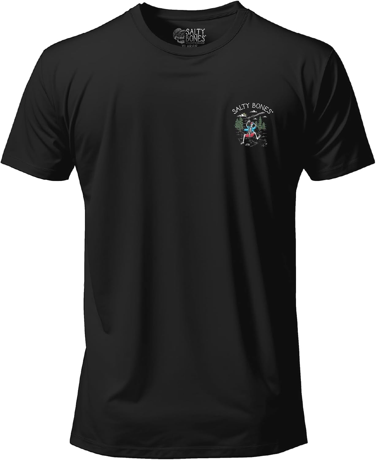 เสื้อยืดกราฟิกลายโครงกระดูกแขว - Outdoor Adventure Ziplines & Waterfall บทวิจารณ์และราคา