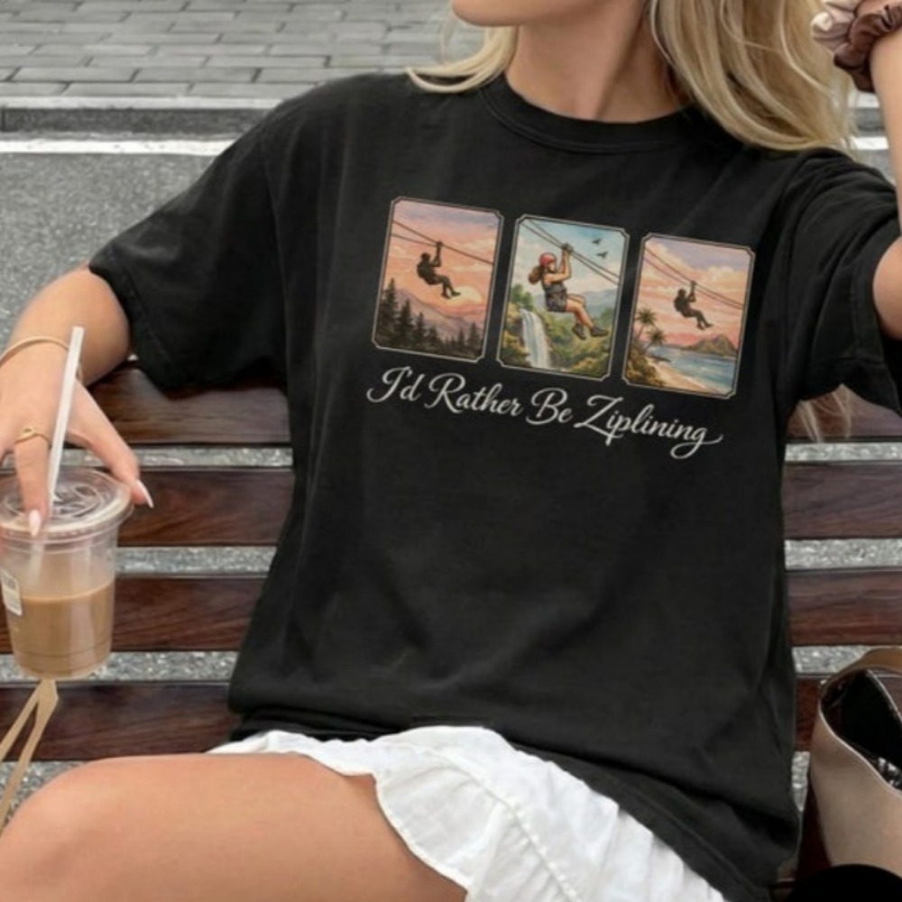 ฉันอยากเลือกเสื้อยืดสำหรับกิจก - Outdoor Adventure Ziplines & Waterfall บทวิจารณ์และราคา