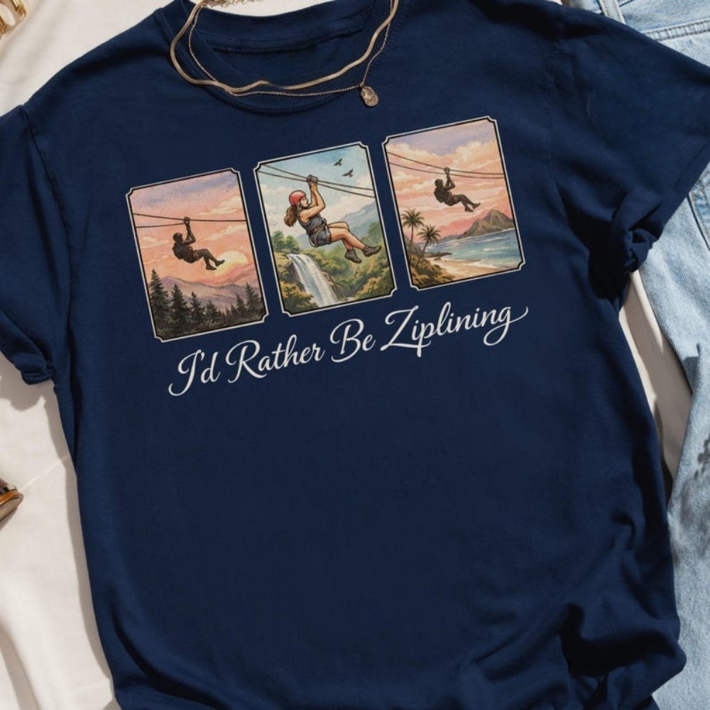 ฉันอยากเลือกเสื้อยืดสำหรับกิจก - Outdoor Adventure Ziplines & Waterfall บทวิจารณ์และราคา