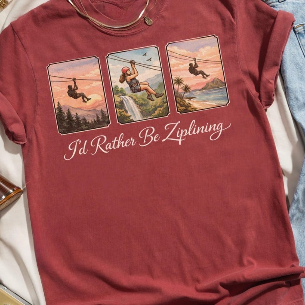 ฉันอยากเลือกเสื้อยืดสำหรับกิจก - Outdoor Adventure Ziplines & Waterfall บทวิจารณ์และราคา