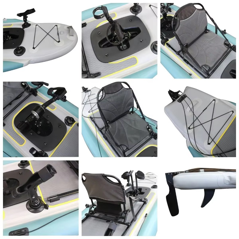 เรือคายัคพองลมแบบสองที่นั่ง ขน - Outdoor Adventure Kayak บทวิจารณ์และราคา