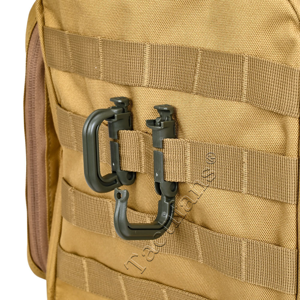 ยุทธวิธี D แหวนล็อค 2 pcs หัวเ - Carabiner Locking D บทวิจารณ์และราคา