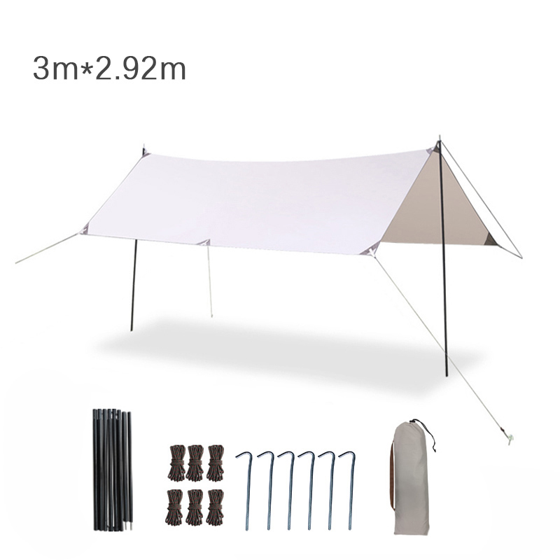 ผ้าใบกันฝนแบบ Ultralight ขนาด  - Hammock Rain Tarp บทวิจารณ์และราคา